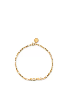 24Kae Sisterhood Mama Bracelet, Gold