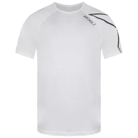 2XU BSR Active Mens White/Silver T-Shirt