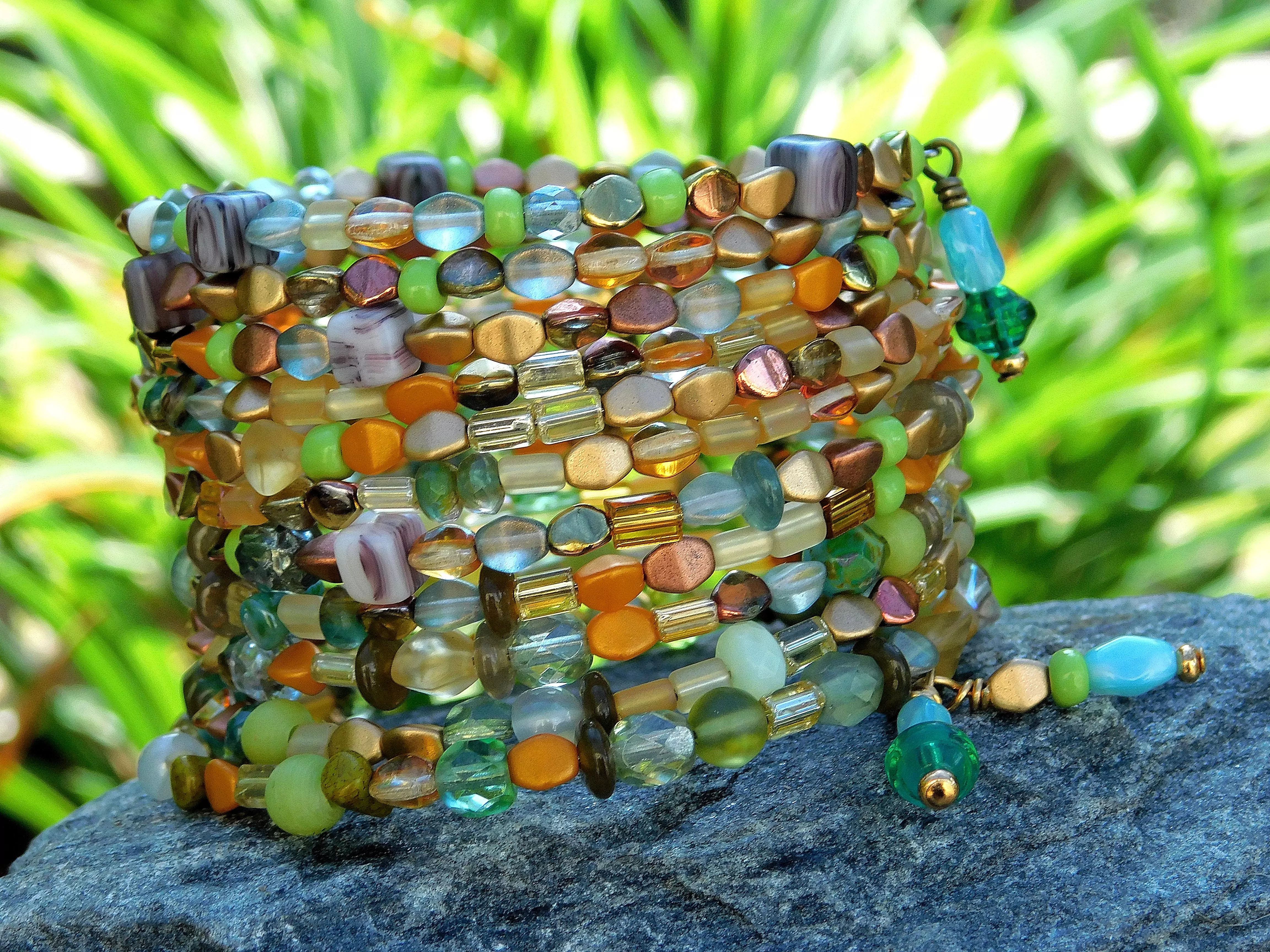 A Hint of Autumn Bangle