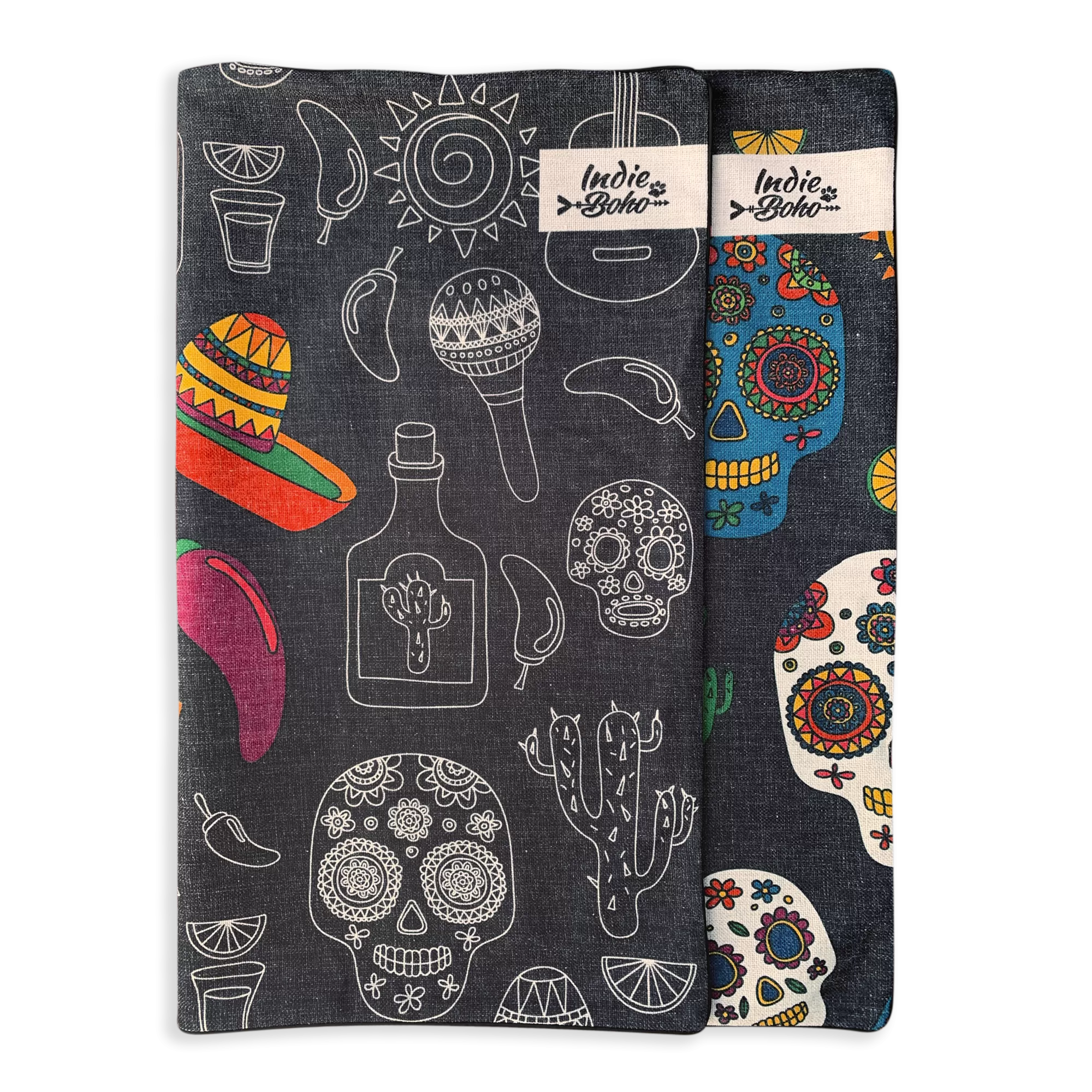 Additional Bed Cover - Mexican Skulls