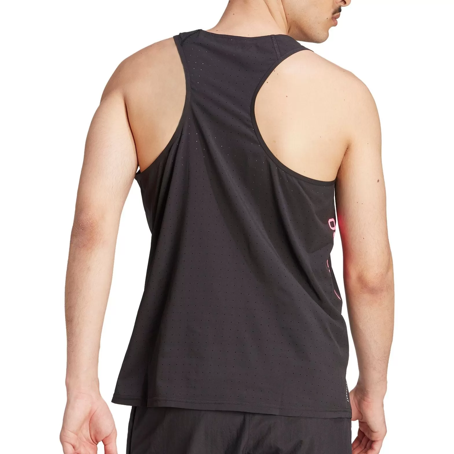 adidas Adizero Mens Running Vest - Black