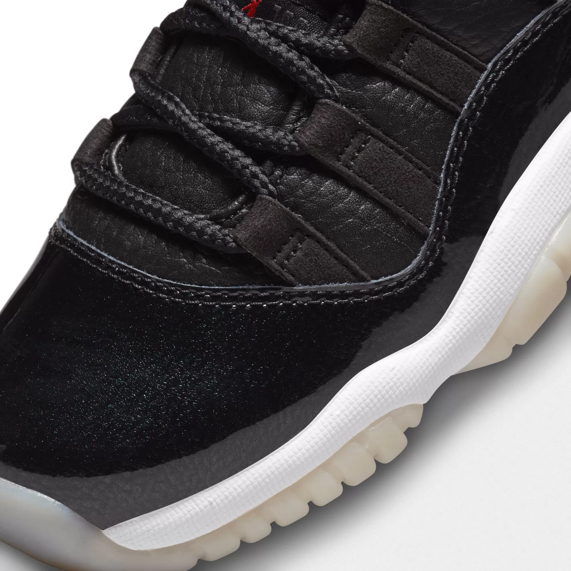 Air Jordan Kids 11 Retro Low Shoes Black/Gym Red