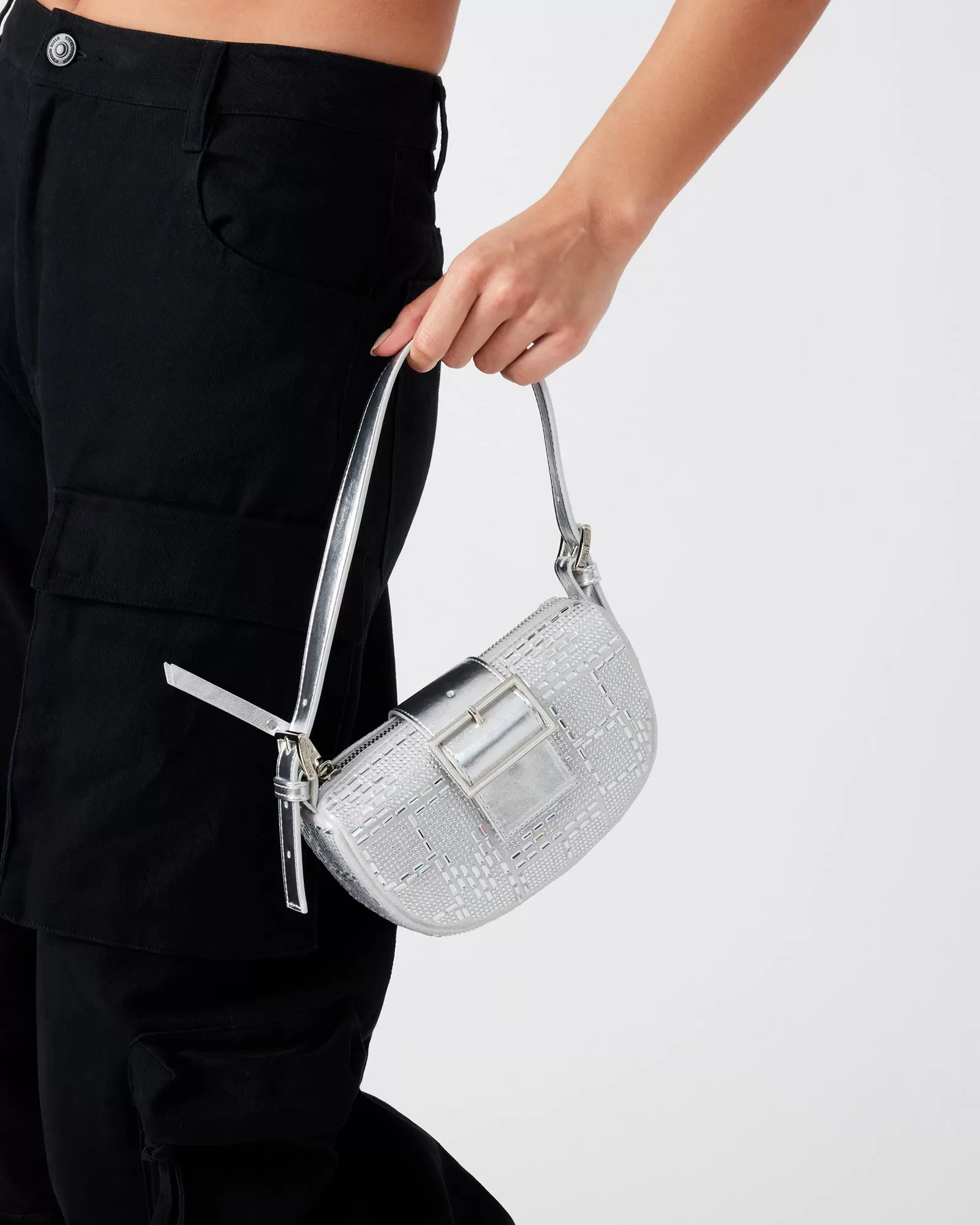 ALEXIS BAG SILVER