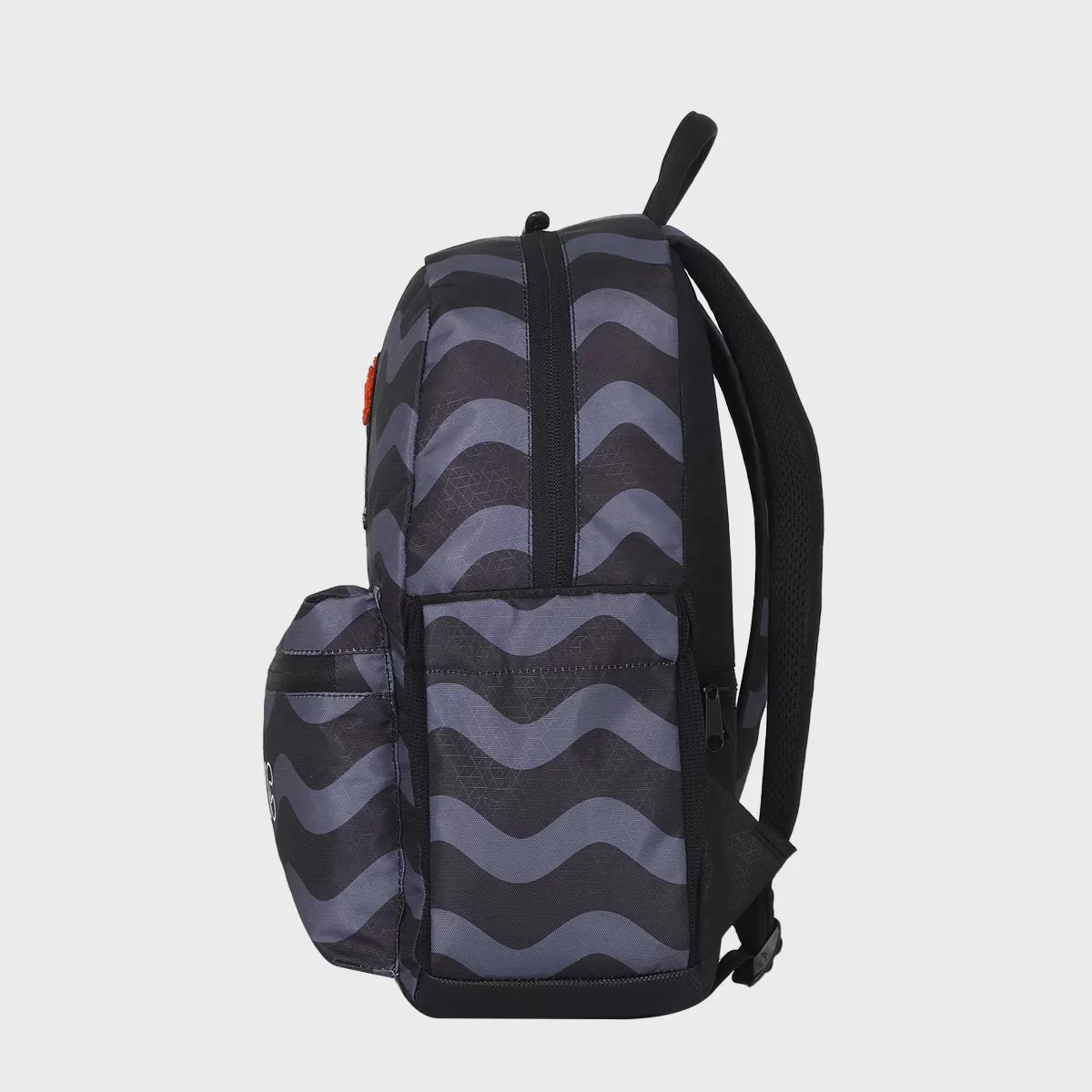 Arctic Fox Frost Black School Backpack for Boys and Girls