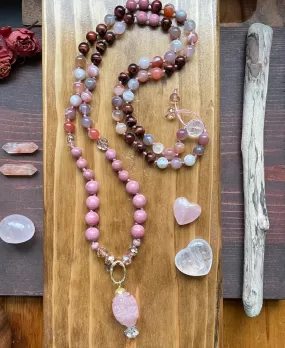 Arianna Rhodochrosite necklace