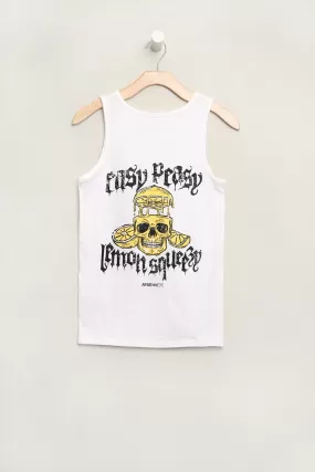 Arsenic Youth Fruit Skulls Tank Top