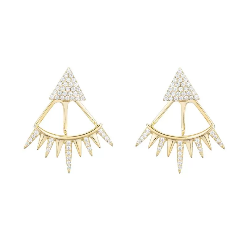 Ashley Schenkein Spike Earrings