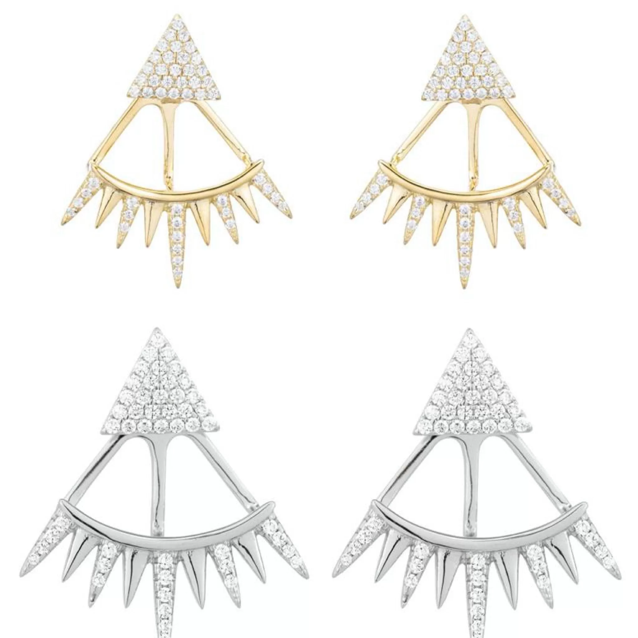 Ashley Schenkein Spike Earrings