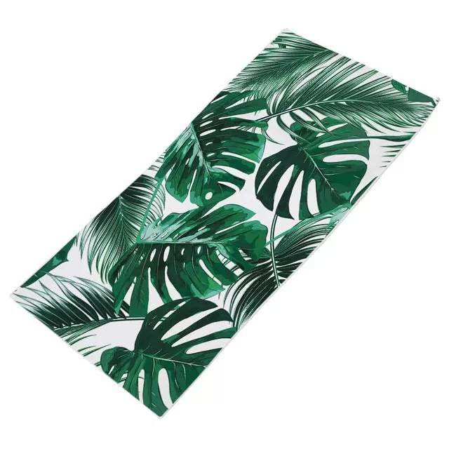 Ashorshop beach blankets palm leave print beach blankets