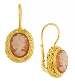 Avonlea Cameo Earrings