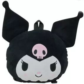 Backpack - Kuromi Plush Head