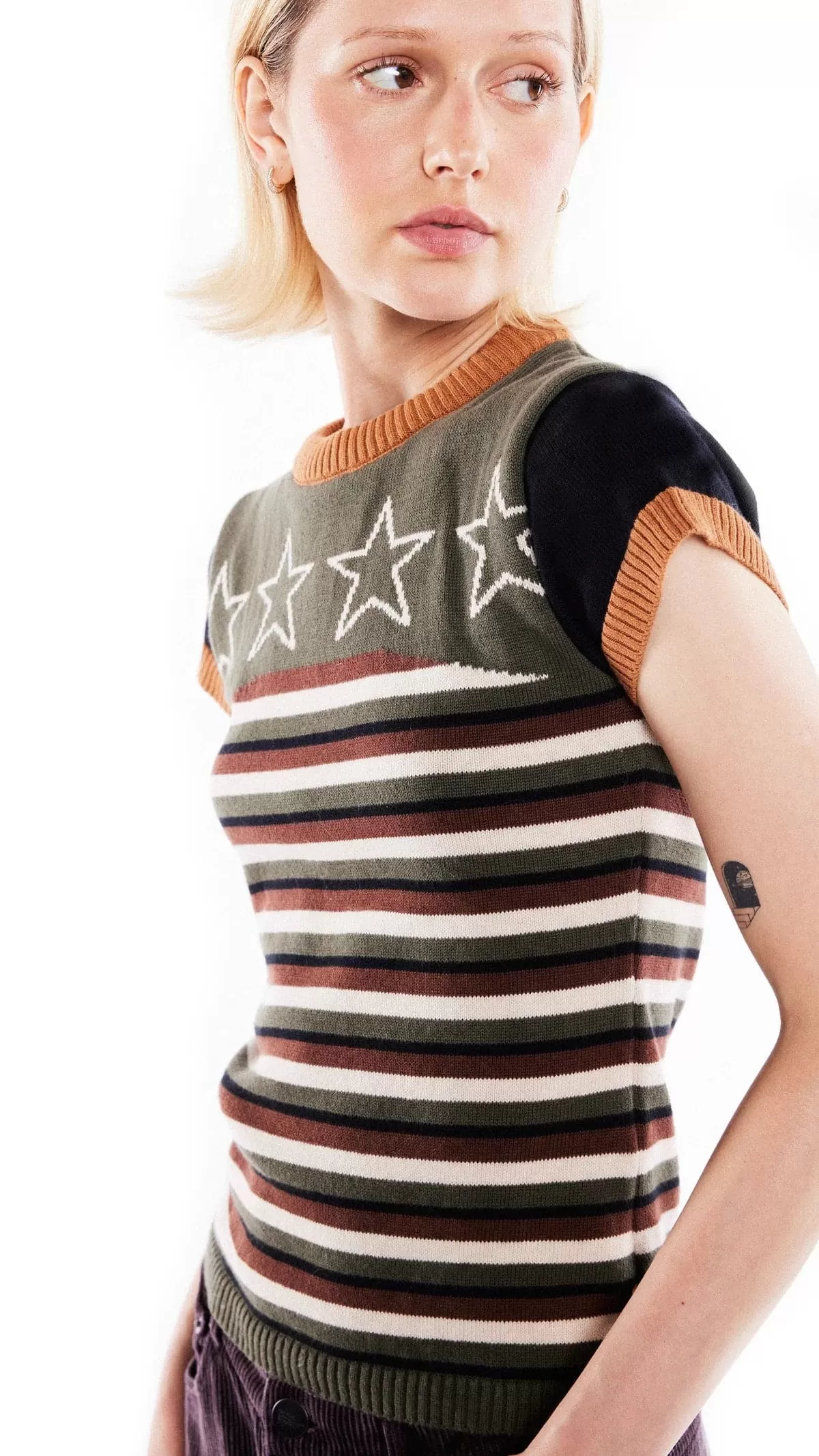 Basic Pleasure Mode Astro Knitted Star Tee