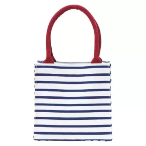 Bateau Stripe Navy Reusable Itsy Bitsy Gift Bag