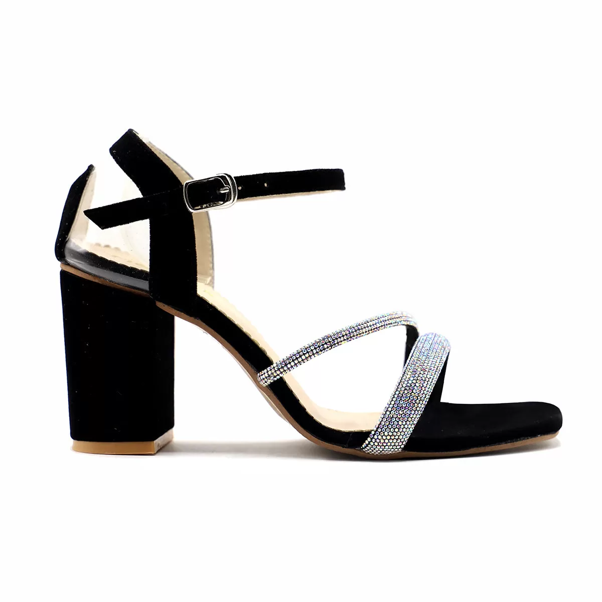 Black Fancy Sandal 066670