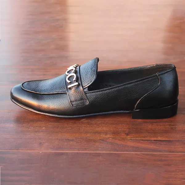 Black Moccasion Formal Shoes for men