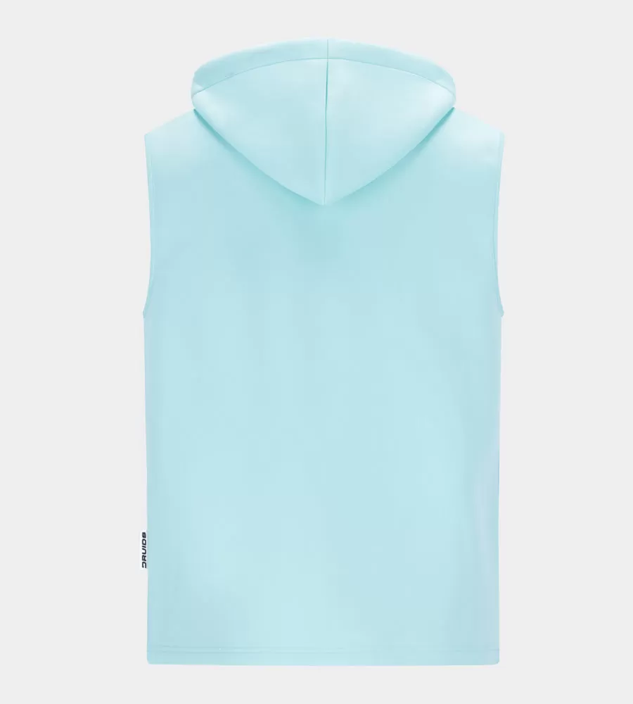 BLAZE SLEEVELESS HOODIE - MINT