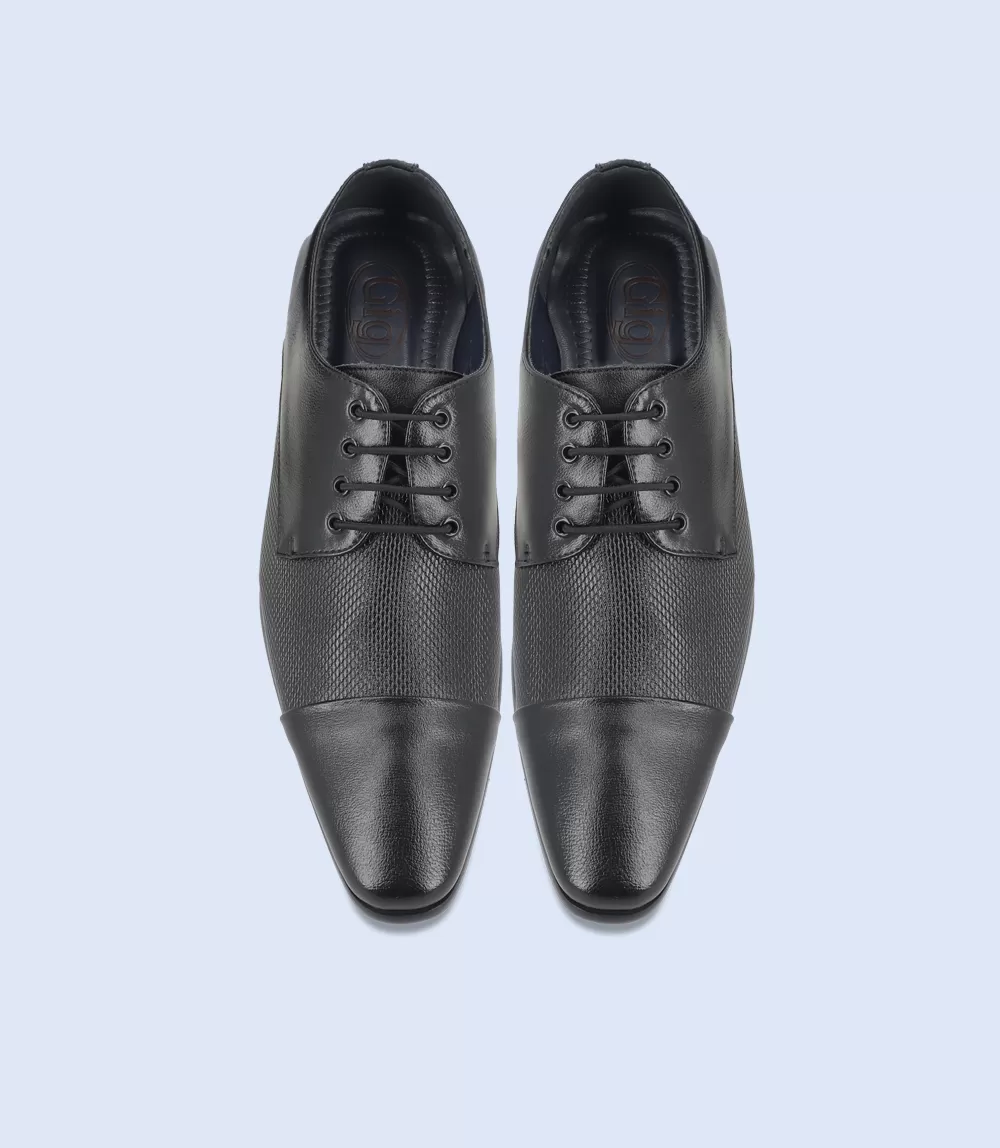 BM5058-BLACK-Men Lace Up