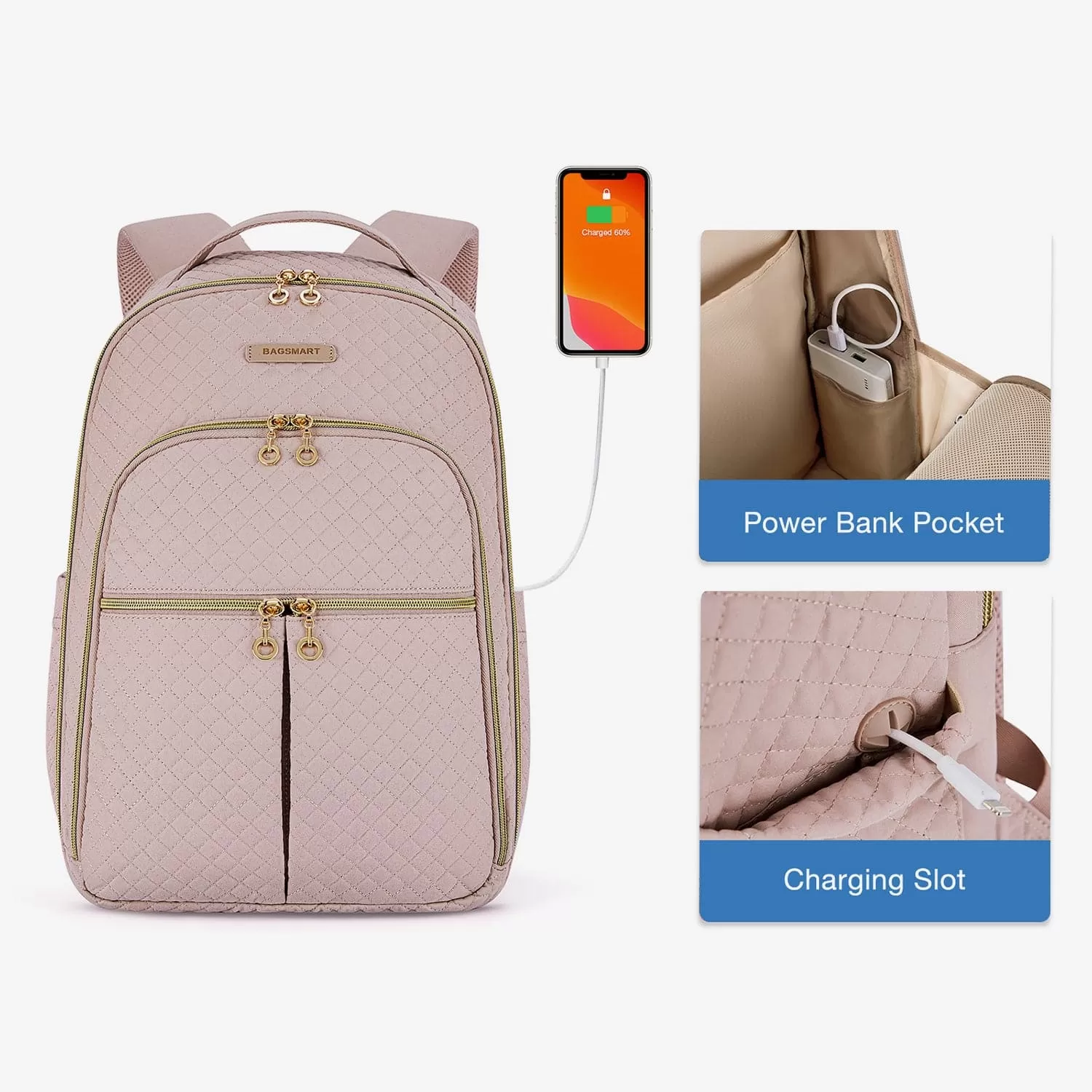 Bonchemin Laptop Backpacks for Women