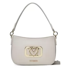 Borsa Donna a Spalla con Tracolla LOVE MOSCHINO color Avorio JC4115