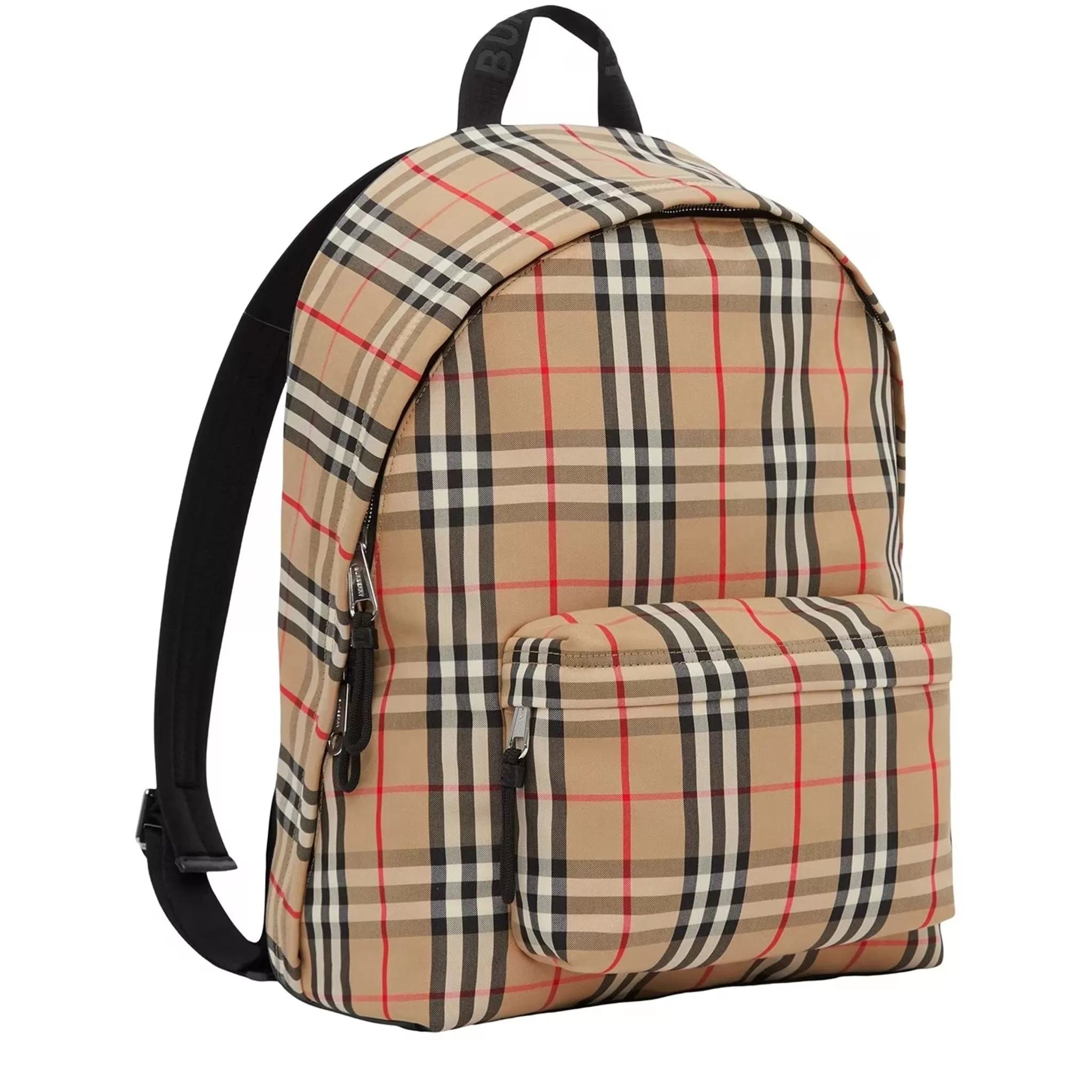 Burberry Beige Vintage Check Backpack