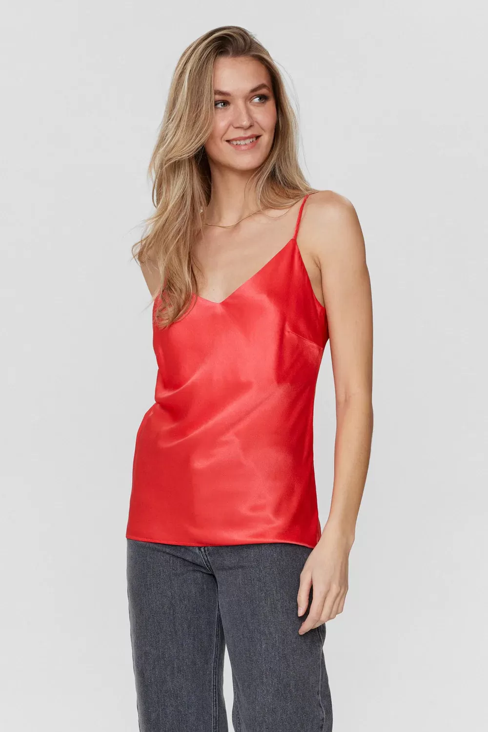 Camisole Nuevelyn teaberry