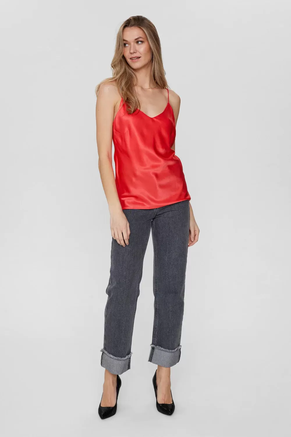 Camisole Nuevelyn teaberry