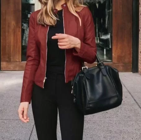 Casual Leather Jackets For Women