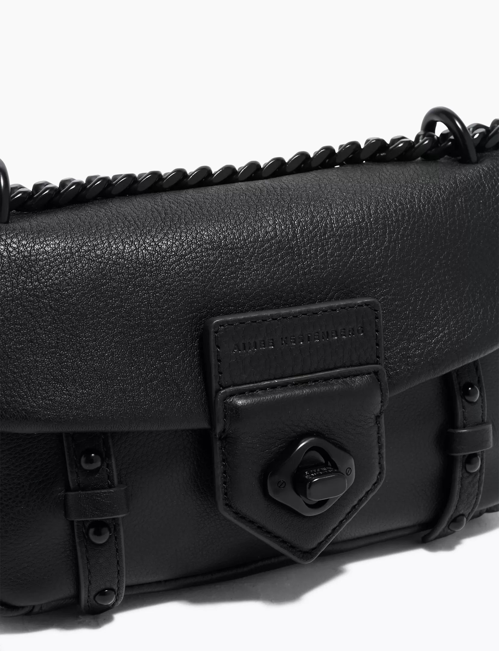 Chain Reaction Mini Shoulder Bag, Black