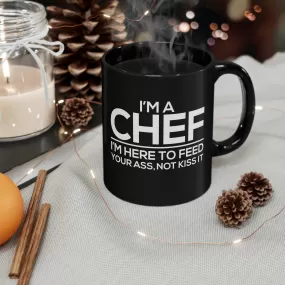 Chef Black Mug Design