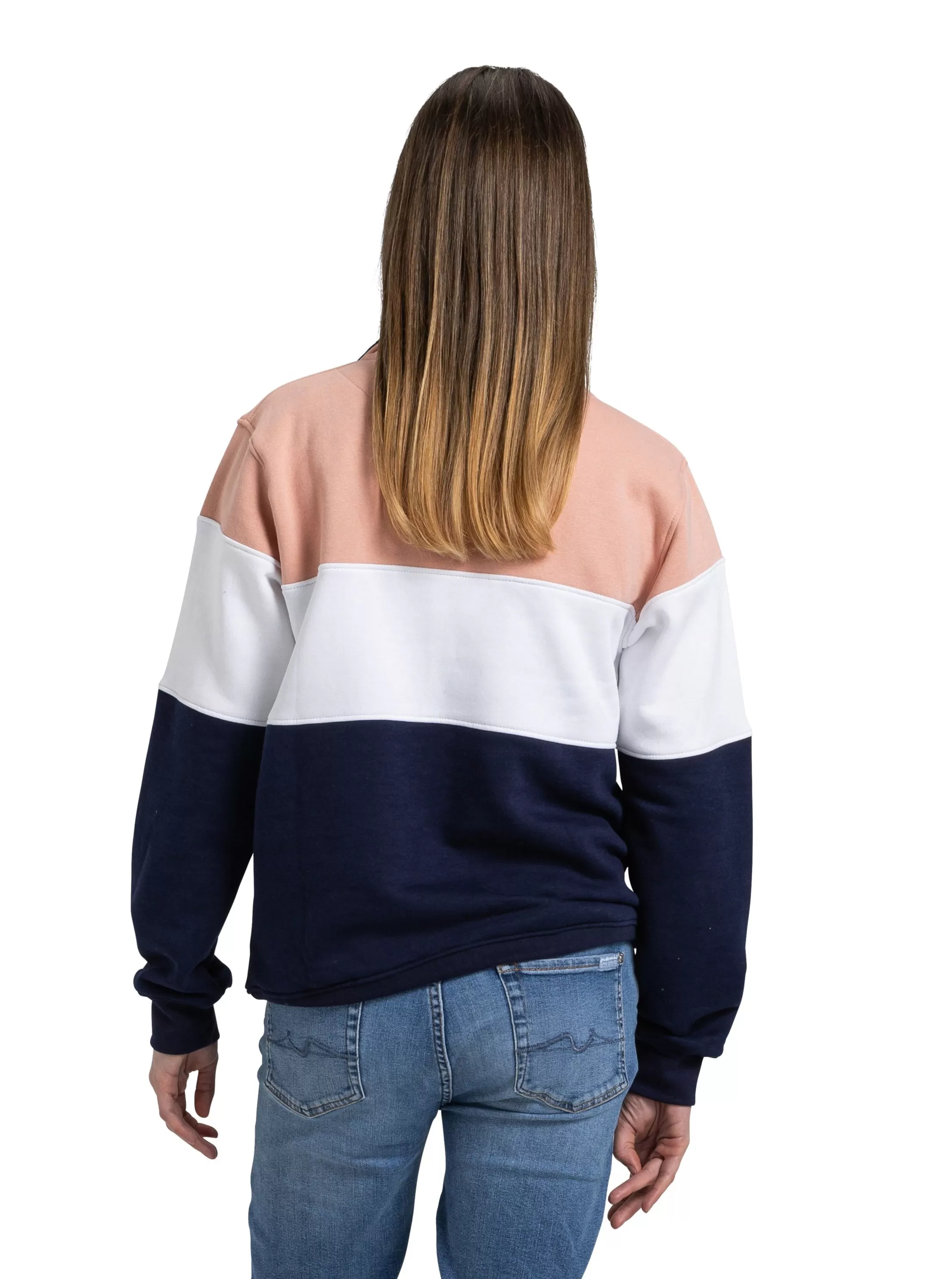 Cirencester Quarter Zip - Blush Pink