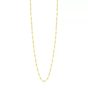 Classic Gigi Lemon sautoir, Yellow Gold, 23.6"