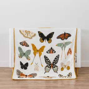 Clementine Kids Quilt - Cotton Muslin - Butterfly Collector