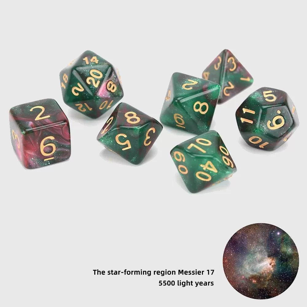 Cosmic Space Dice Sets