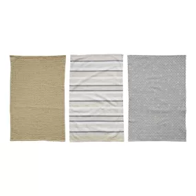 Cotton Tea Towels, Set of 3