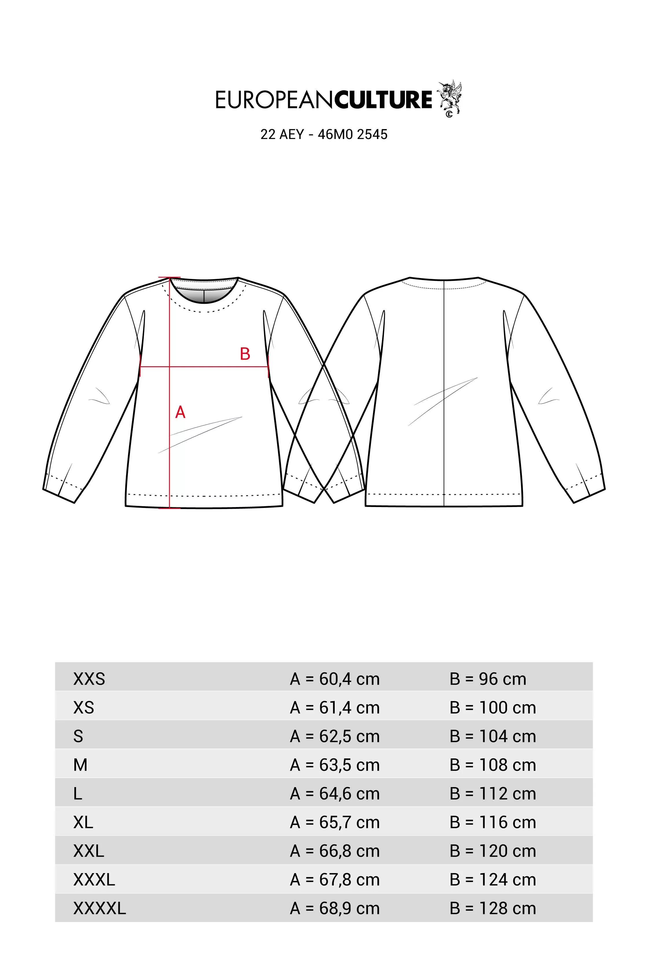 Crew Neck Long Sleeve Sweatshirt 46M0 2545