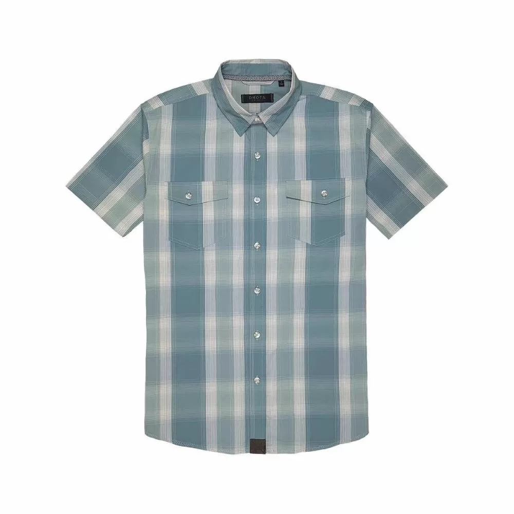 'Dakota Grizzly' Men's Slater Plaid Button Down - Beach