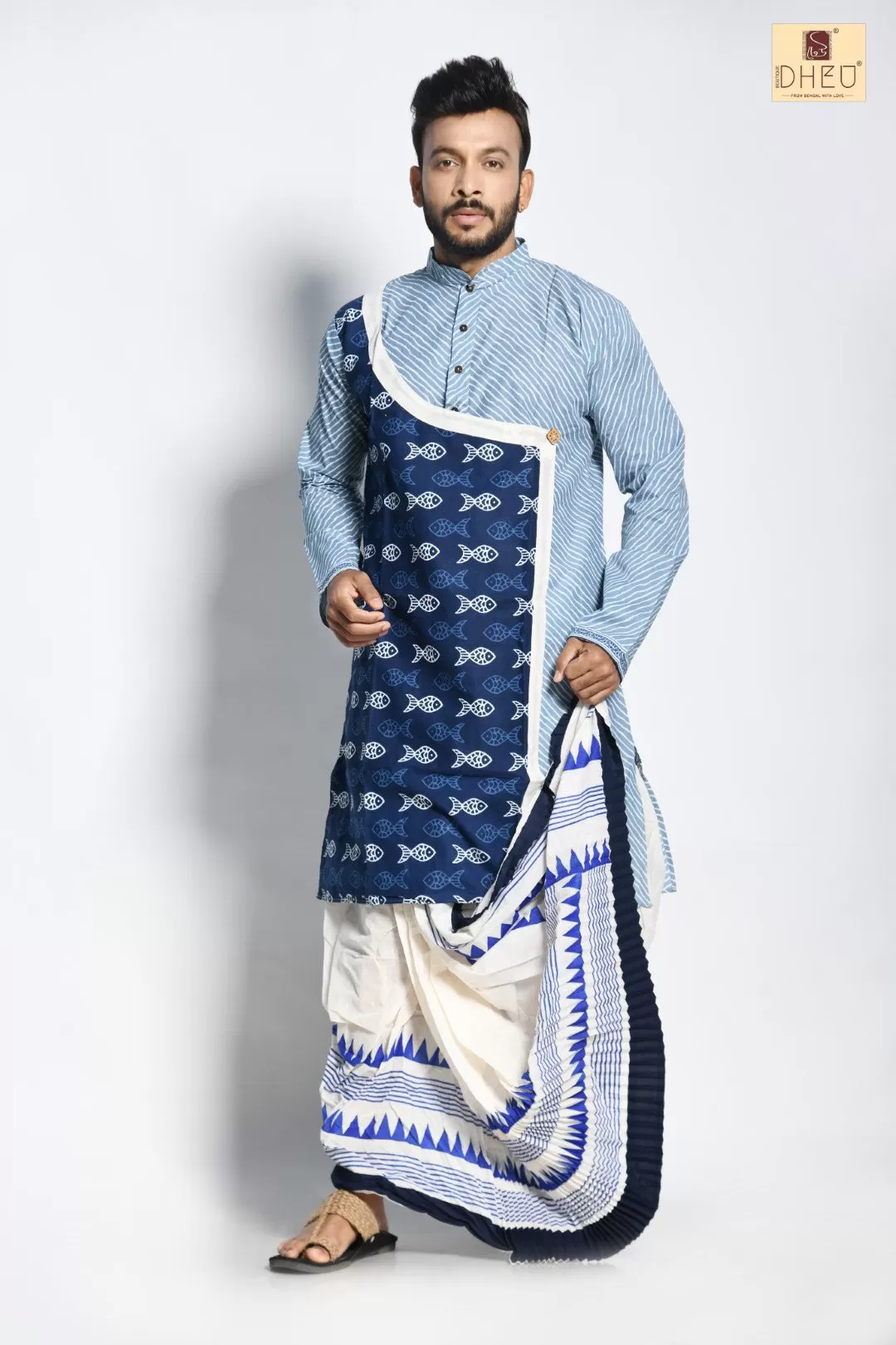 Designer Kurta & Dhoti(Optional) Set