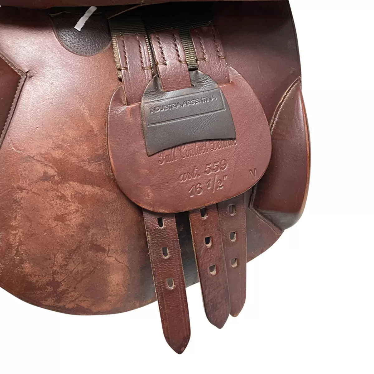 Dover 'Full Contact Deluxe' Circuit Saddle in Chestnut - 16.5