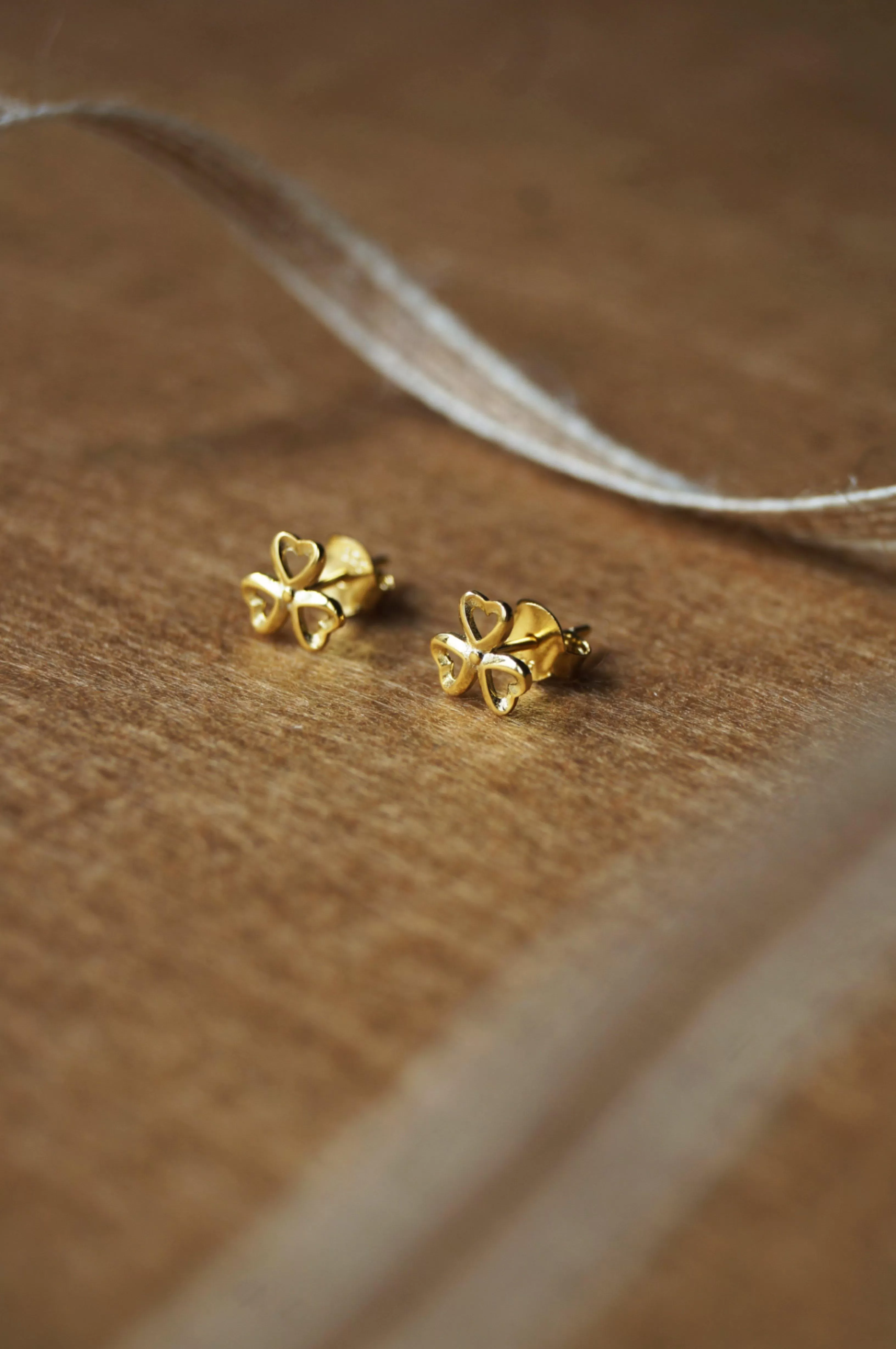 Dreamy Flower Sterling Silver Mini Stud Earrings