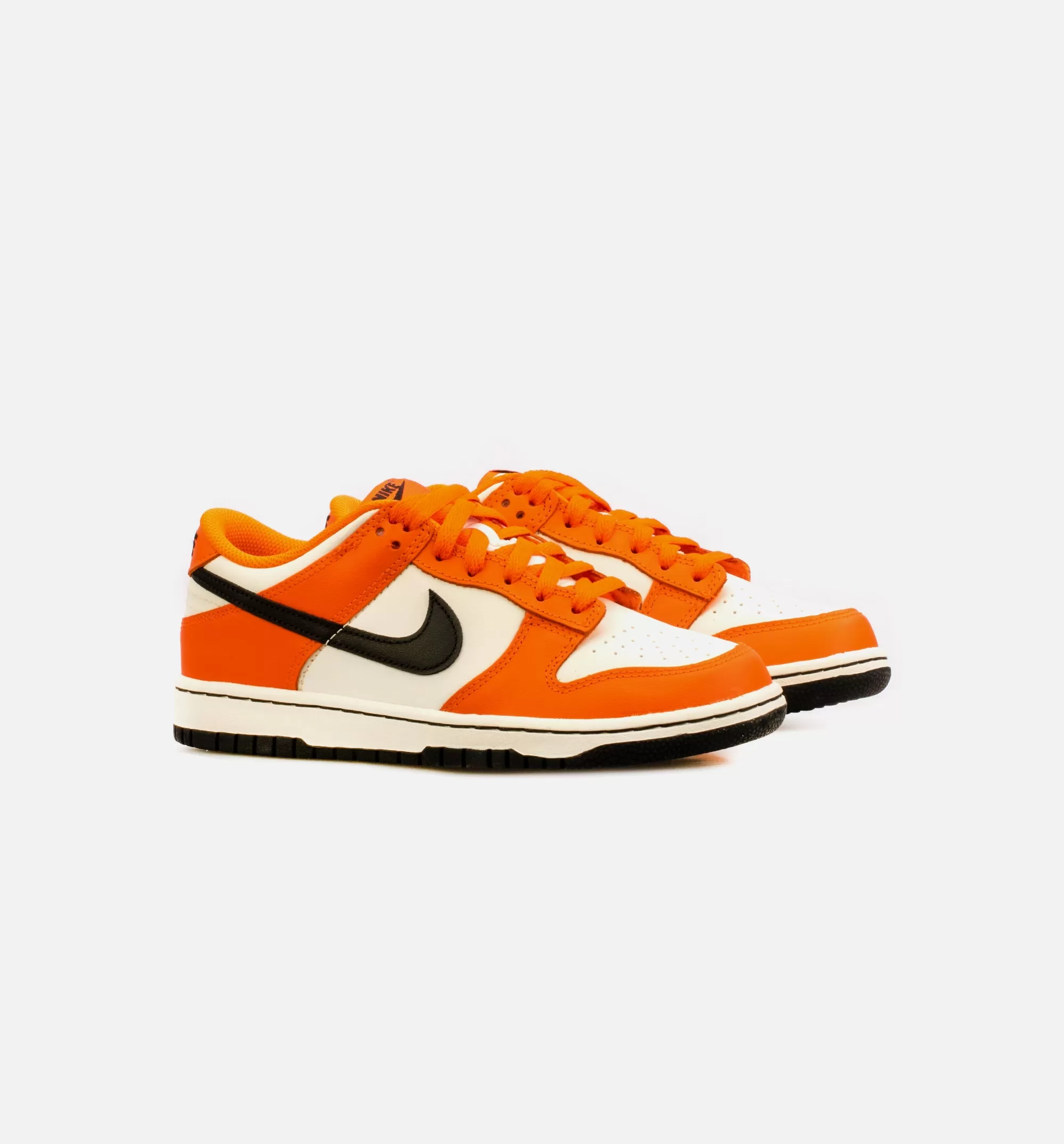 Dunk Low Halloween Grade School Lifestyle Shoe - Orange/Black Limit One Per Customer