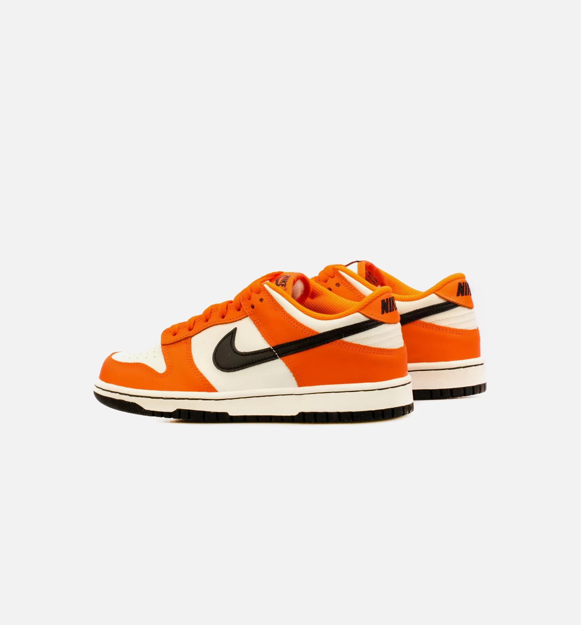 Dunk Low Halloween Grade School Lifestyle Shoe - Orange/Black Limit One Per Customer