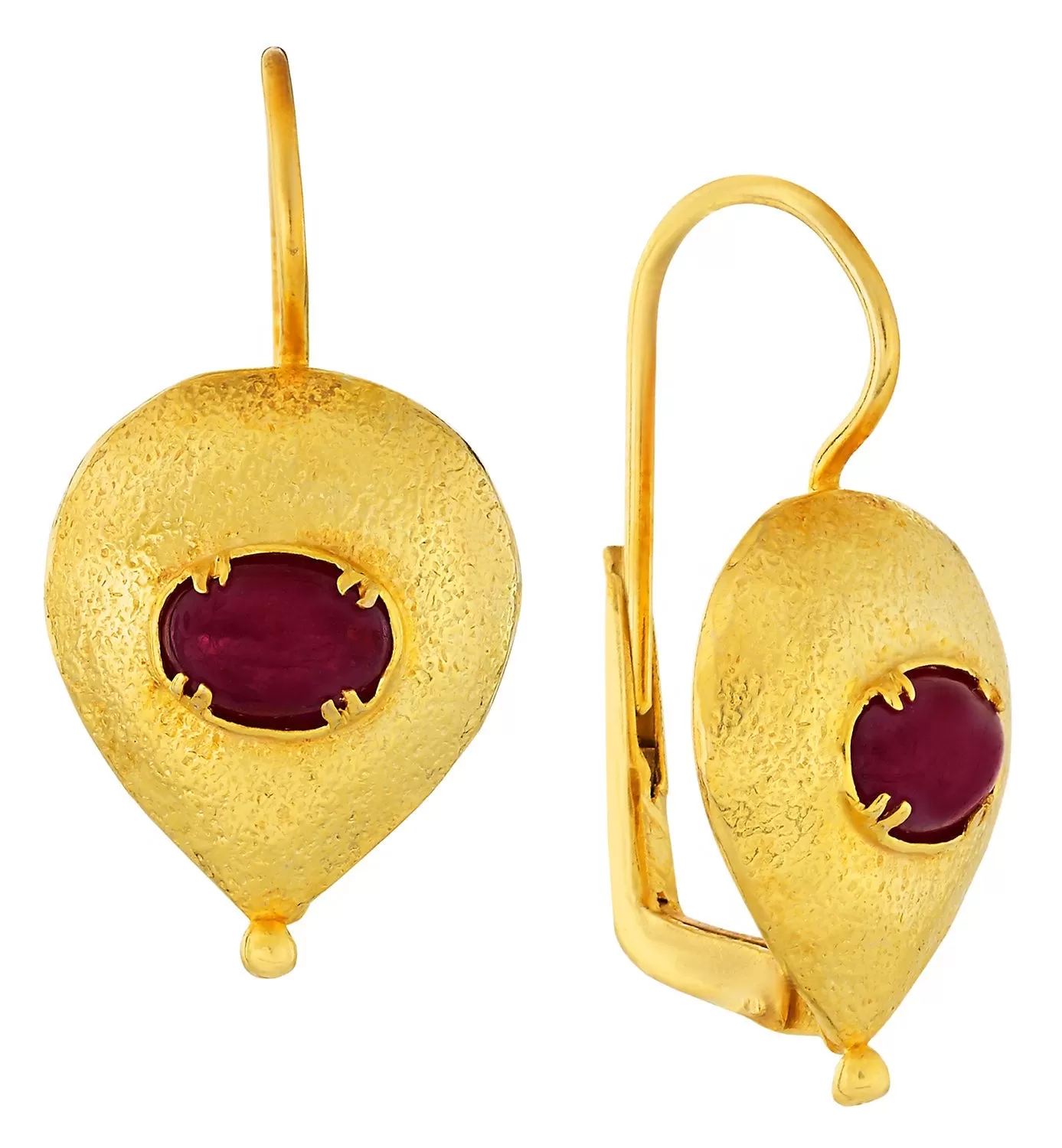 Evelina Ruby Earrings