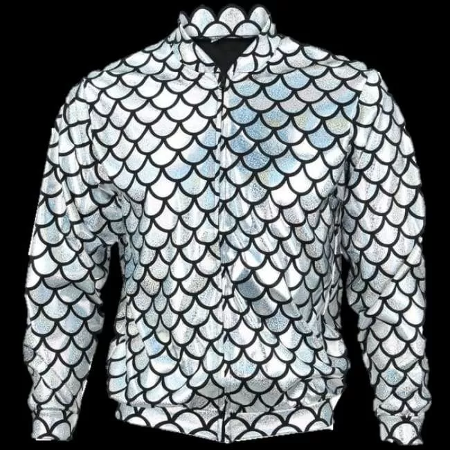 Flash Jacket Silver Scale