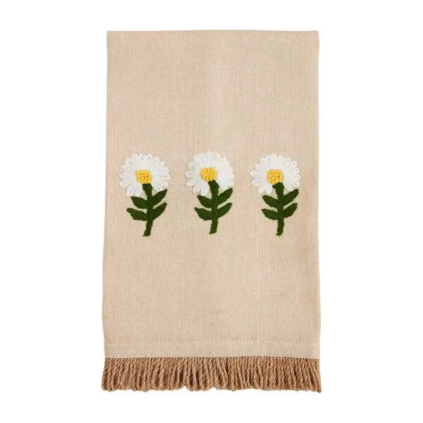 Floral Embroidery Towels