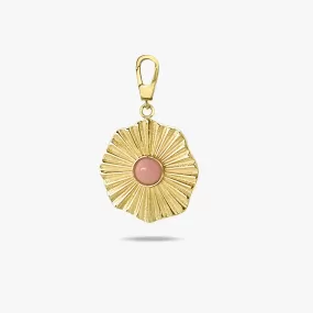 Flower Charm | 14K Solid Gold