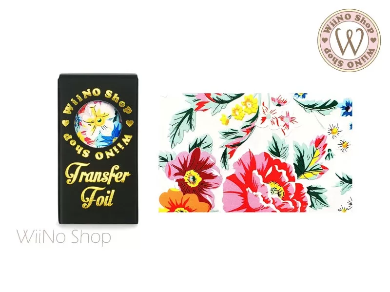 Flower Nail Transfer Foil (FL-C-09)