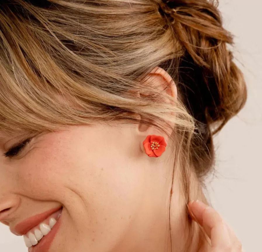 Flower Stud Earrings