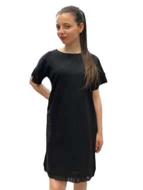 Freddy Comfort Dress in French Terry S2WMAD1 N black