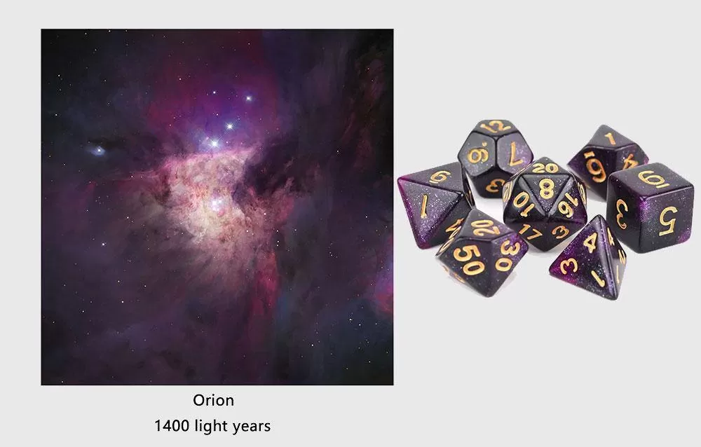 Galactic Space Dice Sets