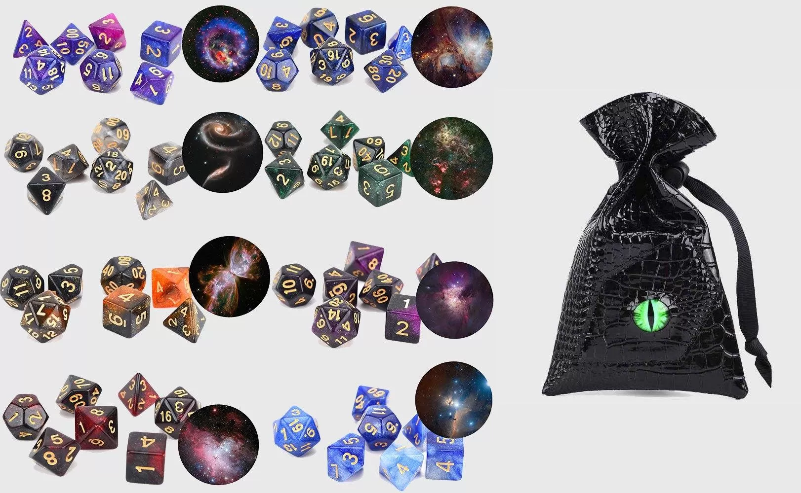 Galactic Space Dice Sets